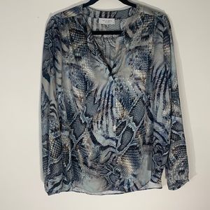 Lola & Sophie New York Snake Print Blouse